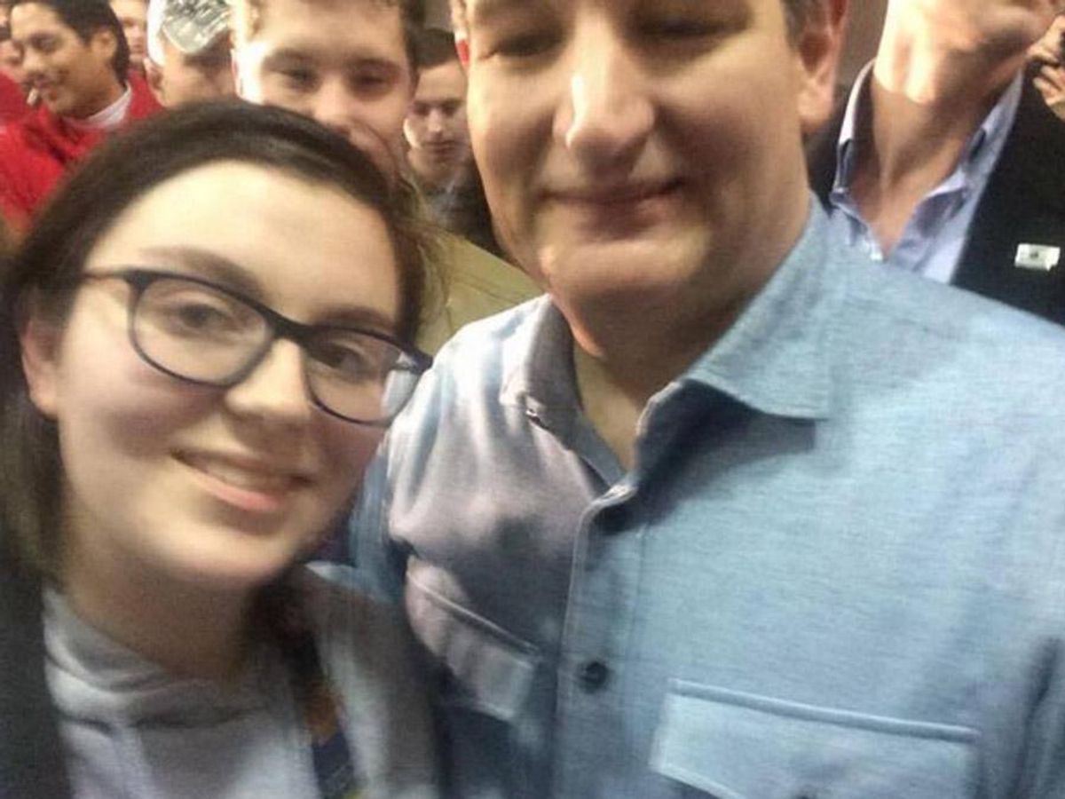 You Must See Ted Cruz's Face After a Girl Tells Him She's Gay