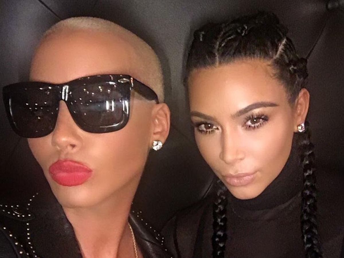 Here's What Kim Kardashian and Amber Rose Probably Talked About