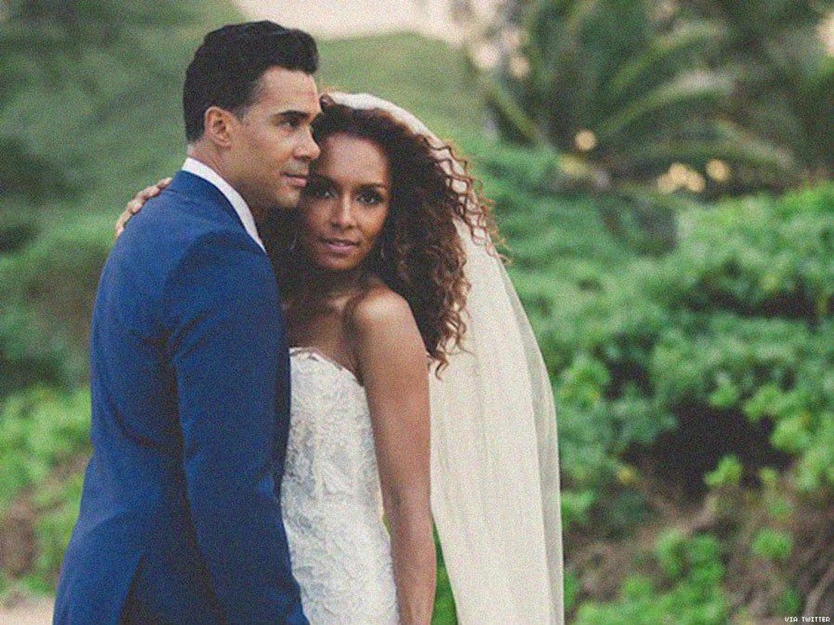 Janet Mock's Stunning Wedding Dress Is Everything