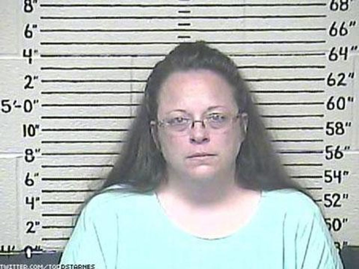 Kim Davis 'In Custody' for Contempt of Court