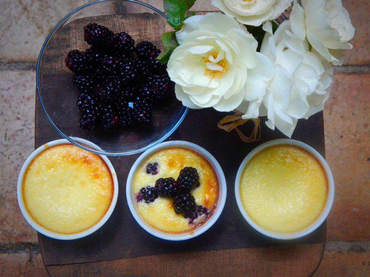 THE Dessert: Blackberry Mascarpone Custard