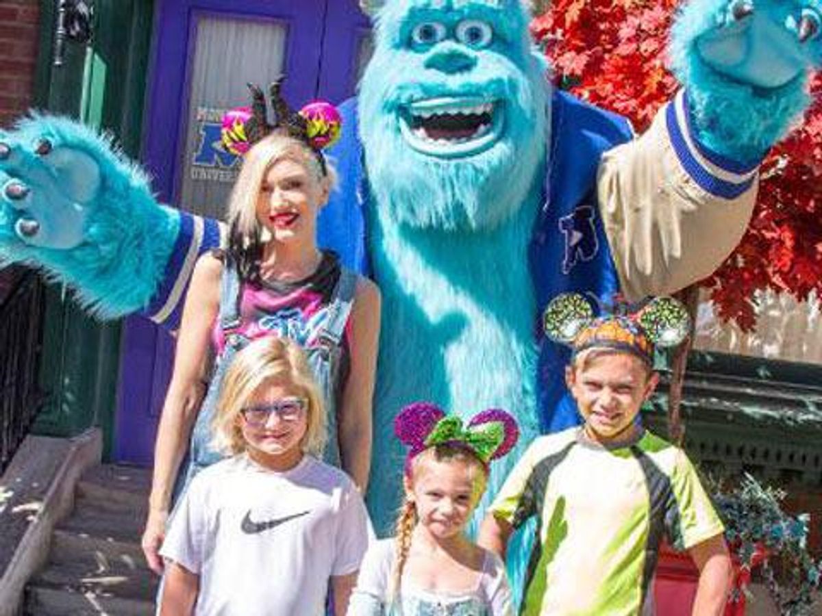 Gwen Stefani Supports Her Sons Wearing Nail Polish