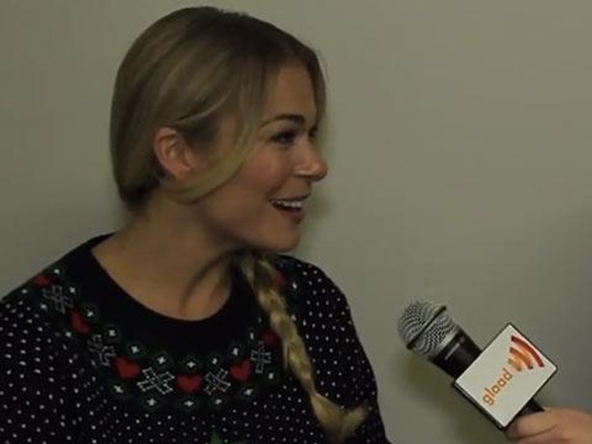 WATCH: LeAnn Rimes on Country Music and Supporting LGBT People 