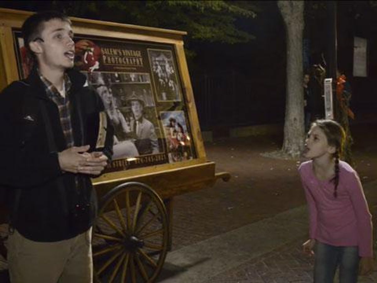 Little Girl Barks Back At Bible-Thumping Street Preacher