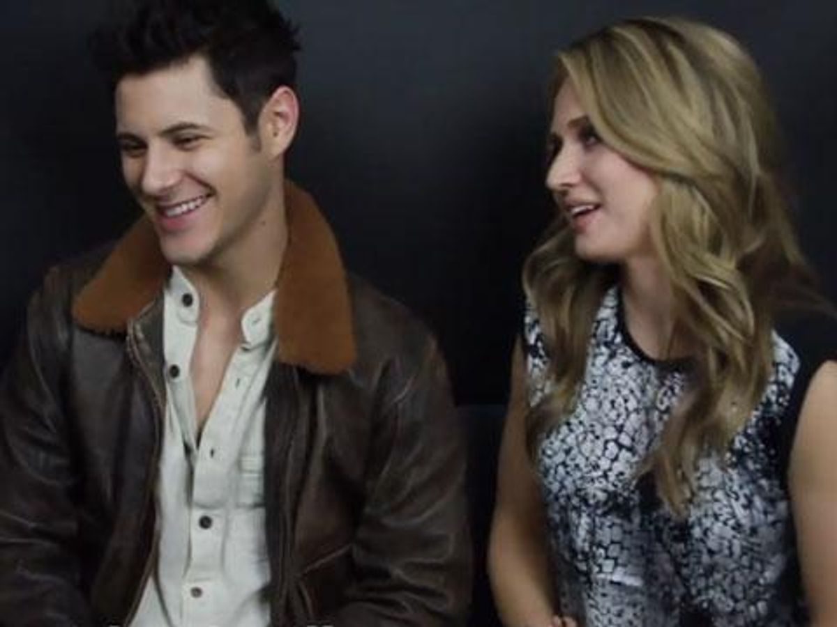 WATCH: Faking it stars Rita Volk and Michael J Willett Talk Bisexual Representation and More... 