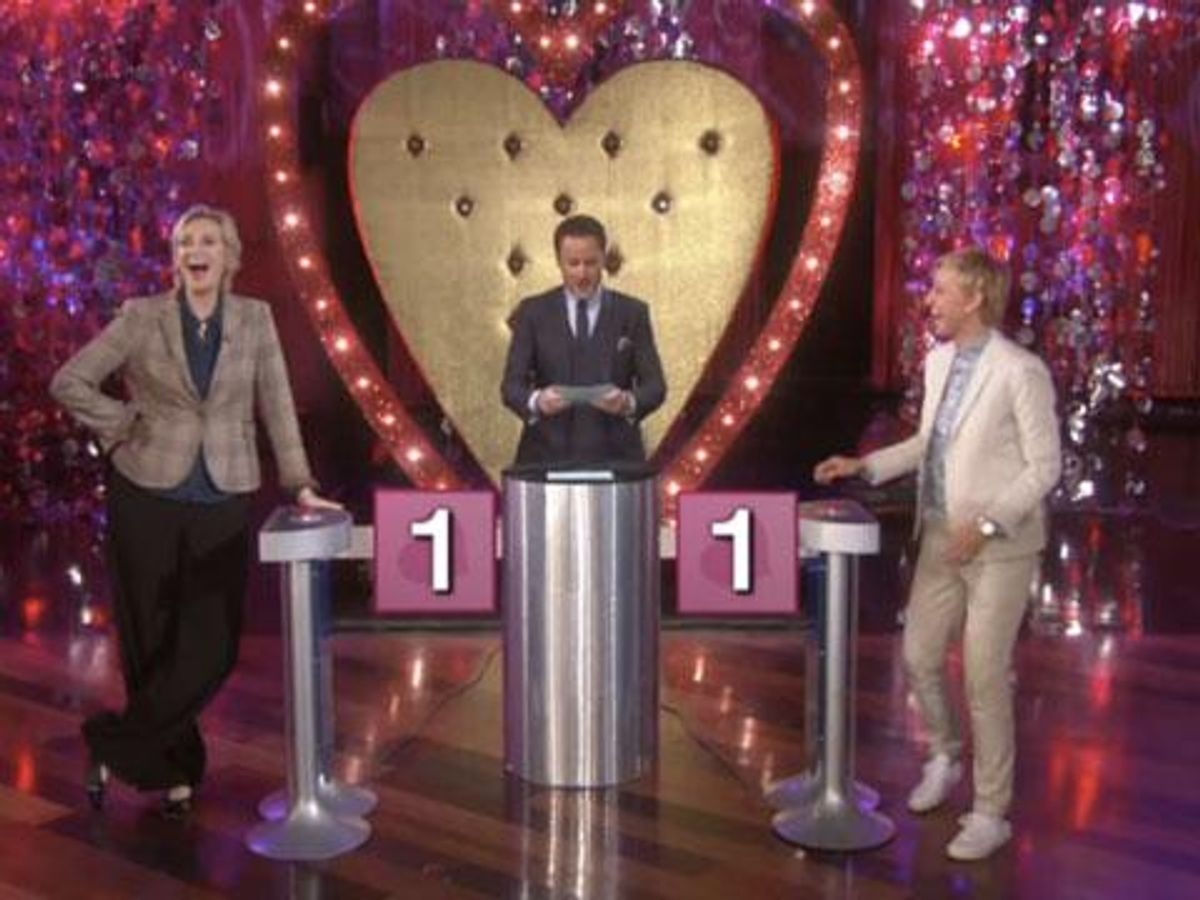 WATCH: Ellen DeGeneres and Jane Lynch are 'Lady Lovers' 