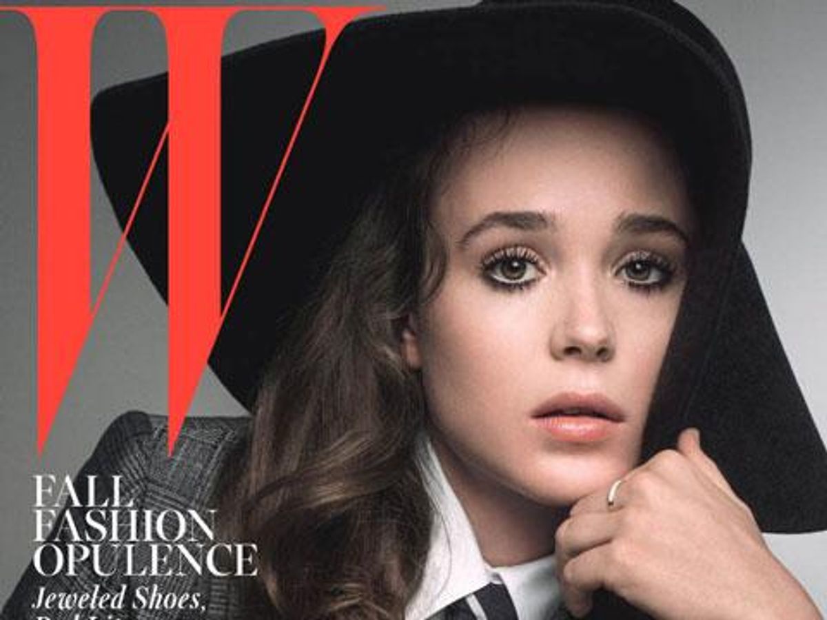 Pic of the Day: Ellen Page Like We've Never Seen Her for W Mag's New Royals Issue 