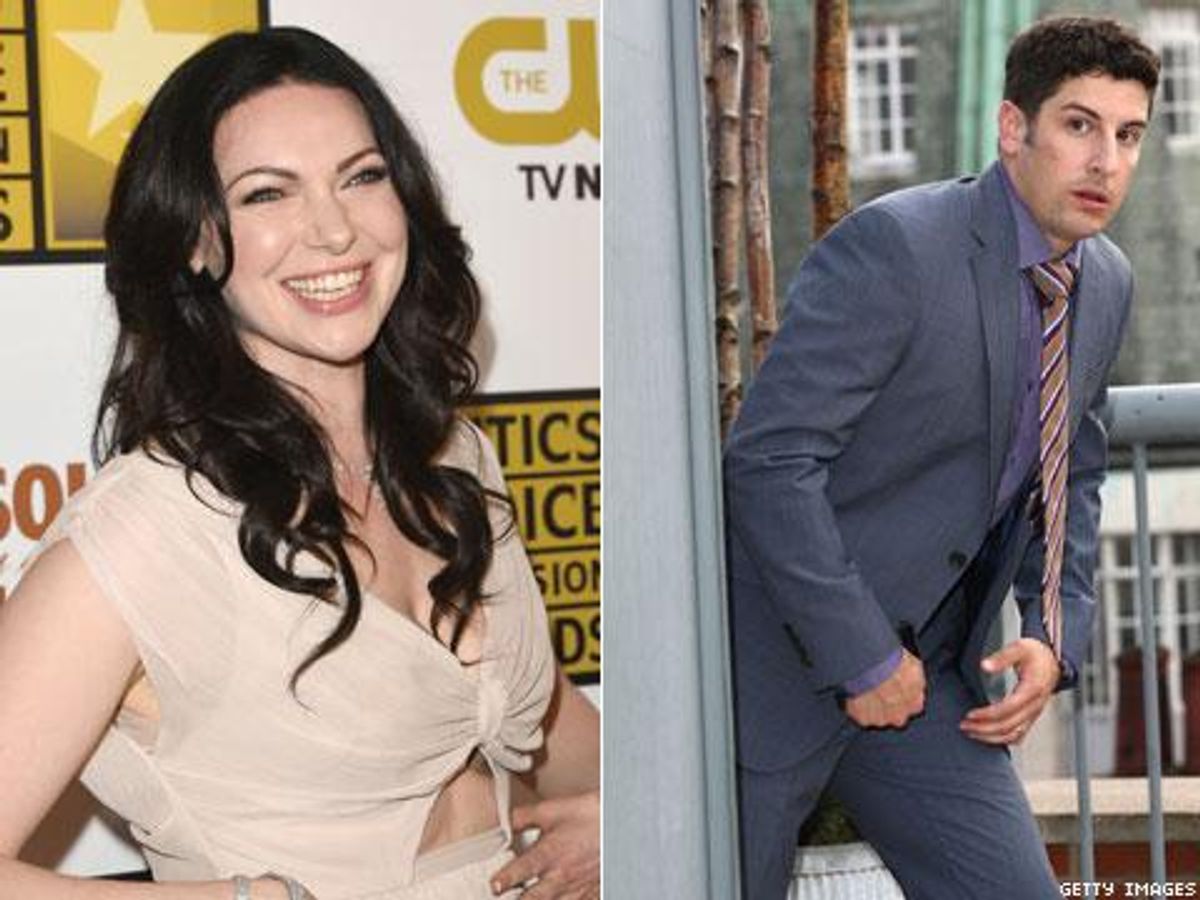 Orange Is the New Black's Laura Prepon & Jason Biggs Talk Piper/Alex Chemistry, Lesbian Sex God Status & the Dangers of Larry's Irrelevance