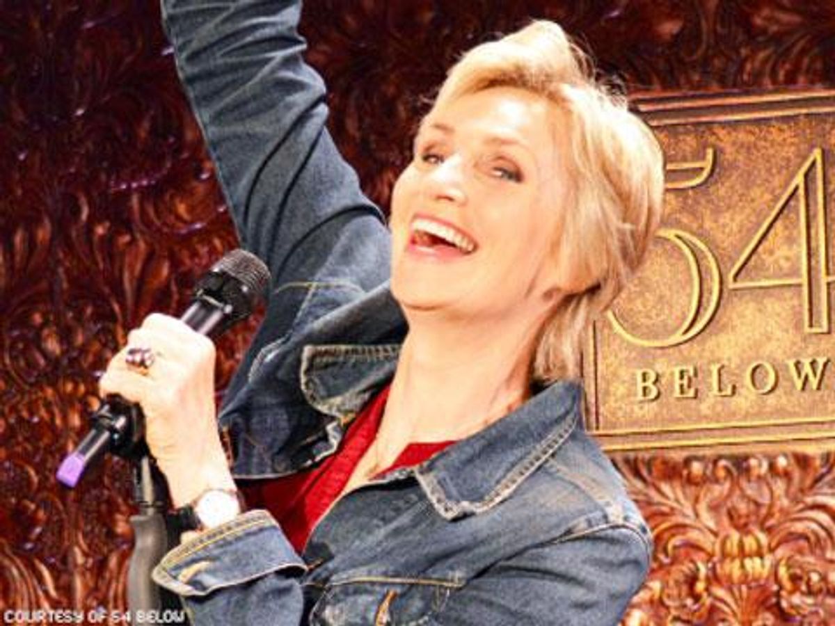 6 Amazing Moments From Jane Lynch's Cabaret Debut