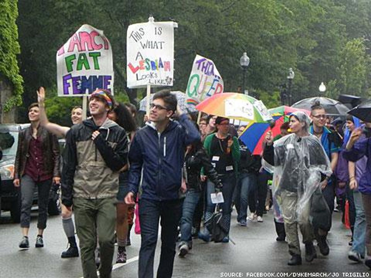 Op-ed: Us Dykes March to a Different Beat, a History of the Boston Dyke March 