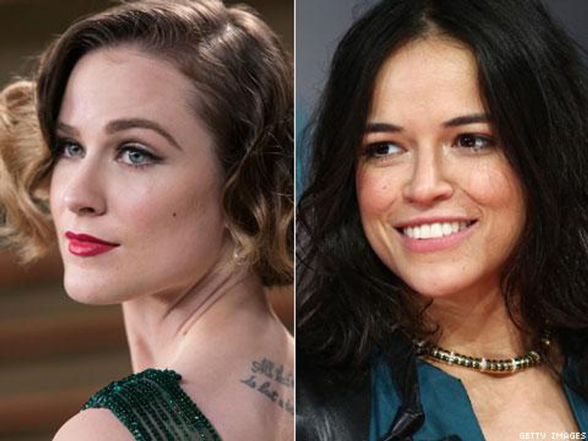 Evan Rachel Wood Is NOT Dating Fellow Bisexual Actor Michelle Rodriguez