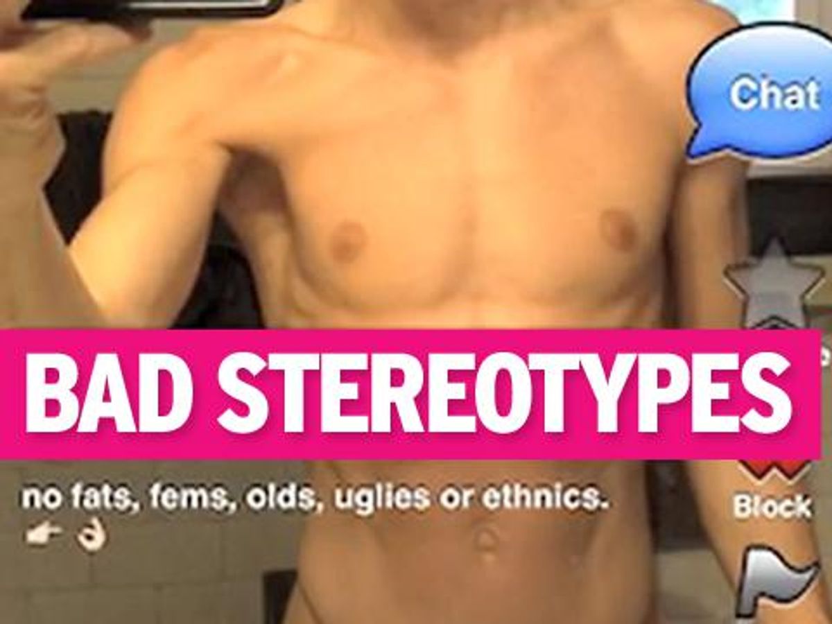 Bad Gay / Lesbian Stereotypes