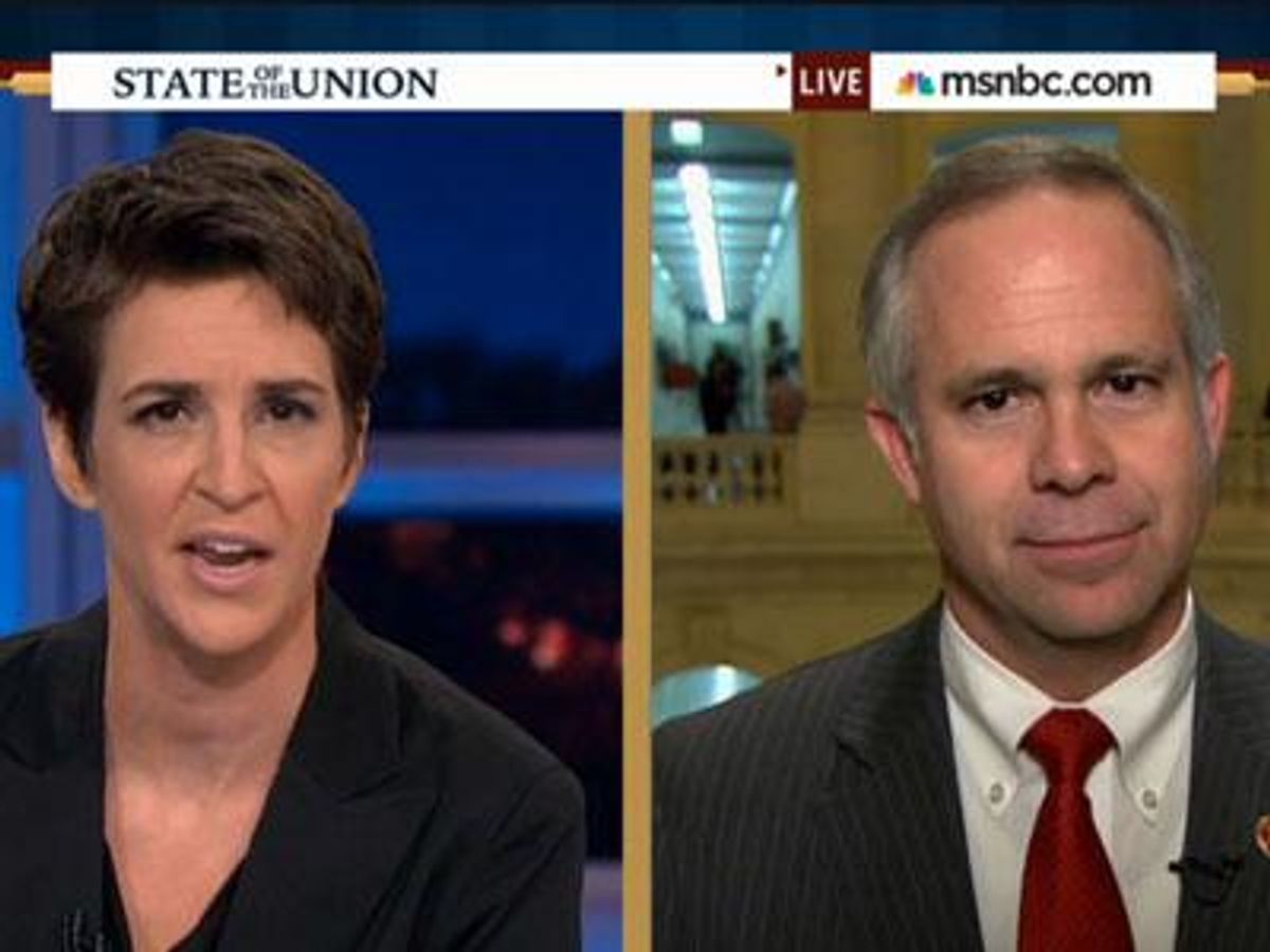 WATCH: GOP Lawmaker Tells Maddow to 'Stop Being a Cheerleader' 