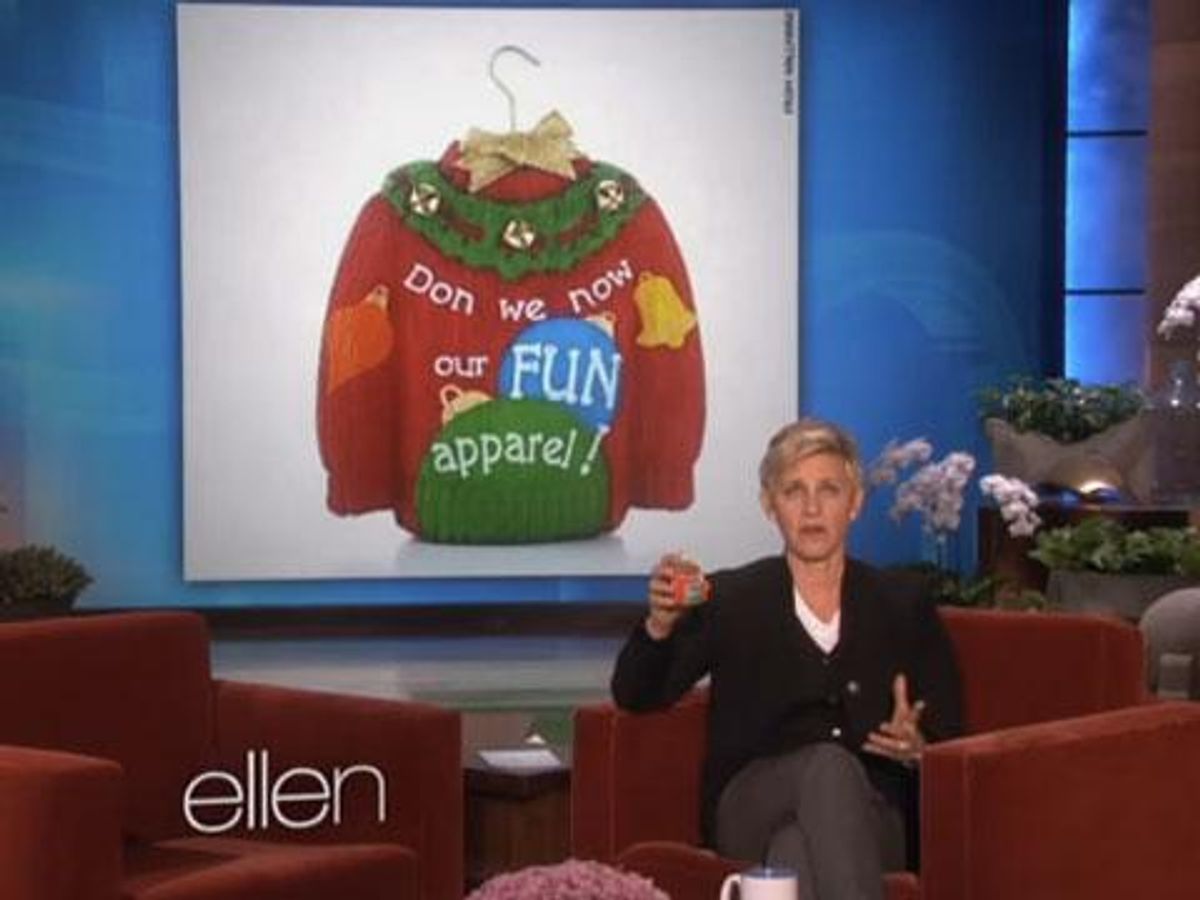 WATCH: Hallmark De-'Gays' 'Deck the Halls' - Ellen DeGeneres Responds 