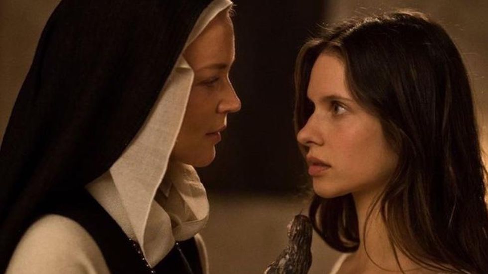 Nuns Lesbian - This Lesbian Nun Movie Used a Virgin Mary Sex Toy & Catholics Are Mad
