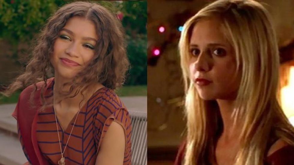 Tranny Buffy Summers Videos - Sarah Michelle Gellar Wants Zendaya to Take Over as Buffy in Reboot