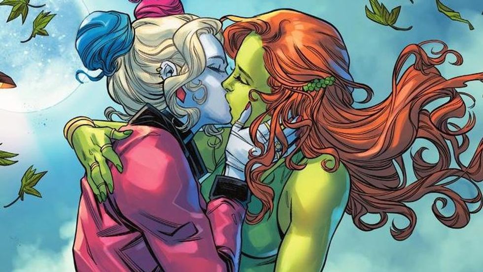 Anime Lesbian Porn Poison Ivy - Harley Quinn and Poison Ivy Broke up & Fans Are Reeling