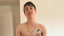 Elliot Page Posts Ab-Tastic Shirtless Thirst Trap, Wows Internet