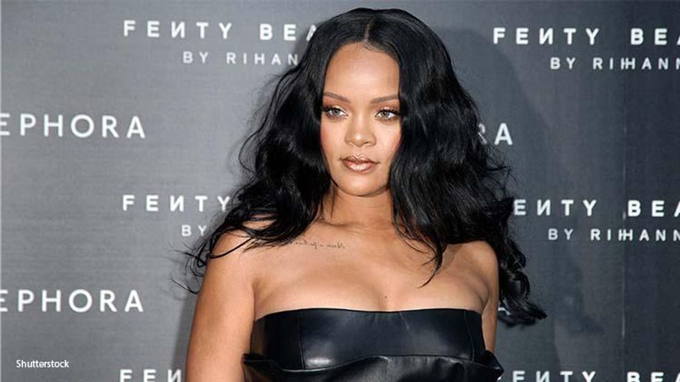 Rihanna Wearing Savage x Fenty Pride Collection on Instagram