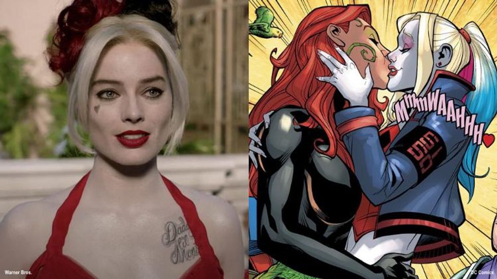 Hot Harley Quinn Lesbian Porn - Margot Robbie Wants Poison Ivy & Harley Quinn Together in a DC Movie