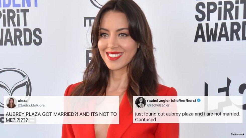 Aubrey Plaza Marries Longtime Love Jeff Baena: 'My Darling Husband