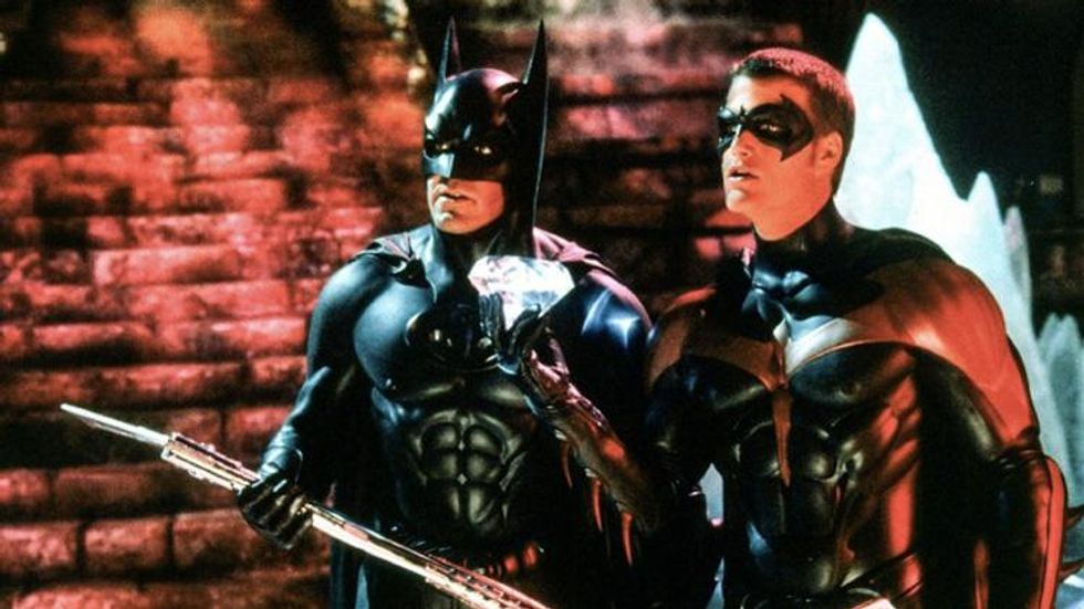 Dc Robin Gay Porn - Batman & Robin' Director Says the Duo Totally Aren't Gay Lovers