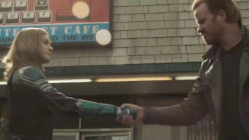 This 'Captain Marvel' Deleted Scene Is Triggering Fanboys