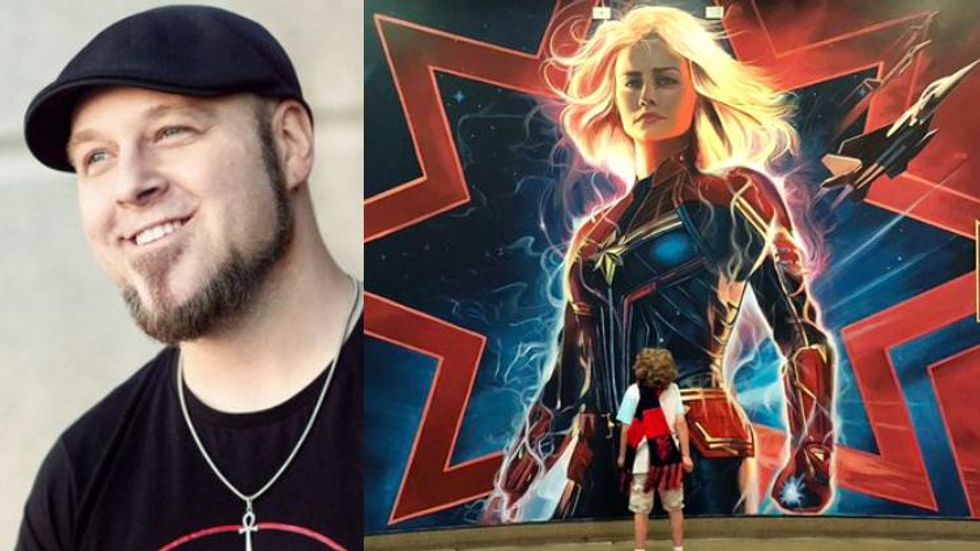 This Writer Had the Best Response to People Trolling His Son's Love for 'Captain Marvel'
