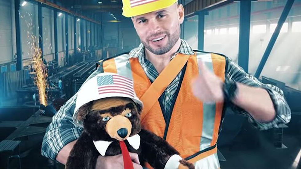 This Trumpy Bear Commercial Has Gone Viral for All the Worst Reasons