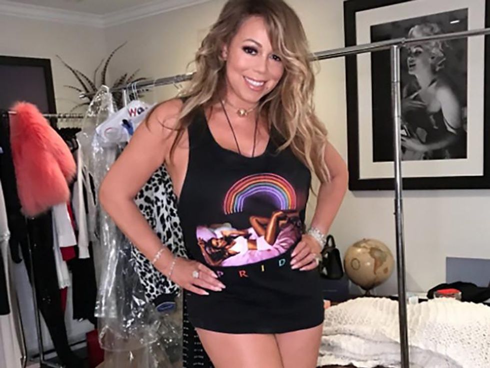 Queen of Pride Mariah Carey Releases New Rainbow Merch