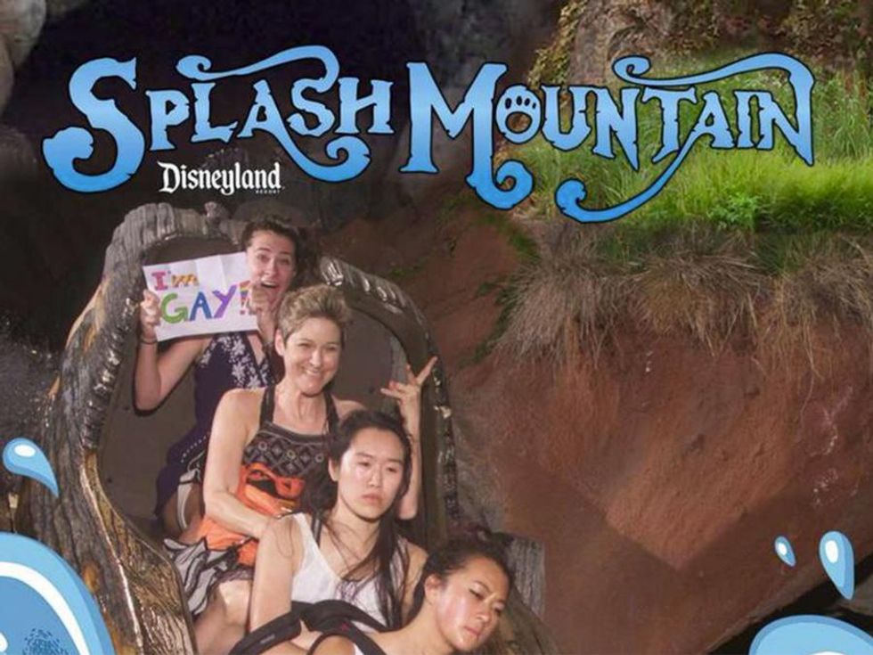 Ever Wanted to Come Out on a Roller Coaster? This Teen Did