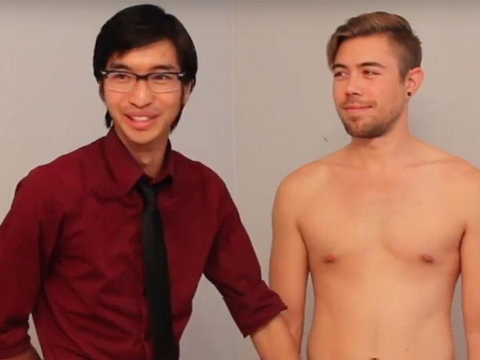 Watch Three Straight Men Touch Another Man S Penis For The First Time