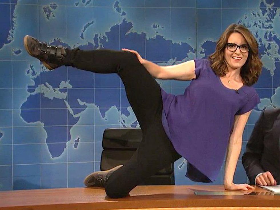 Tina Fey Porn - ICYMI: Tina Fey Describes Her Homemade Porn Site in Hysterical Weekend  Update Segment