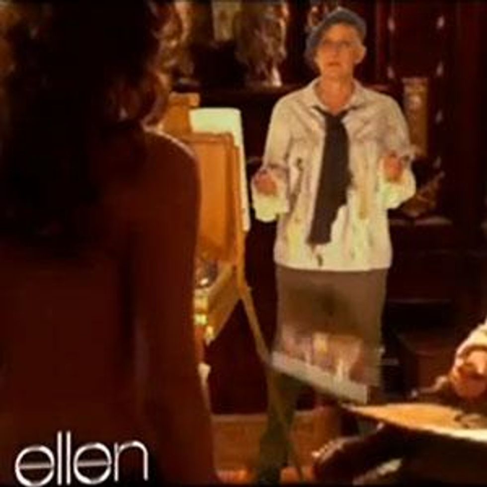 Ellen DeGeneres in Titanic 3-D - Boobs on the Brain - Video