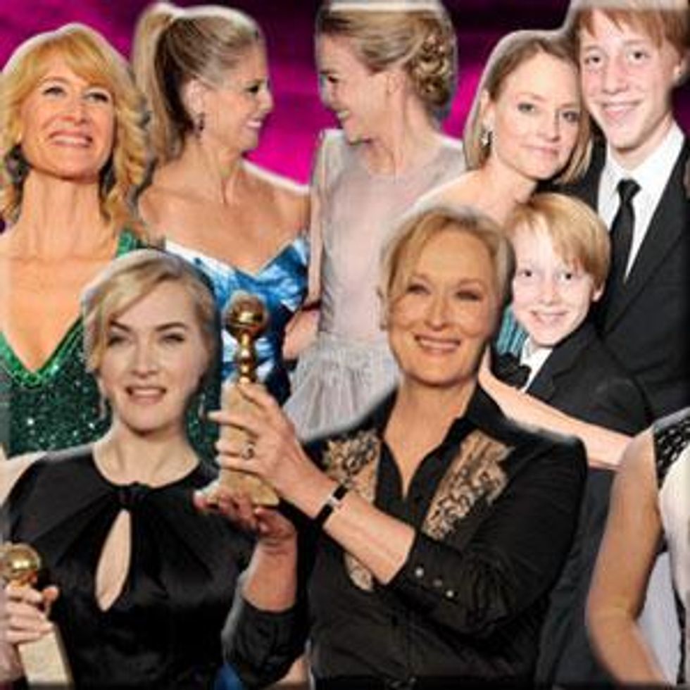 Golden Globes Gay Girl-ish Highlights: Streep, Foster, Gellar and Perabo,  Madonna and More: Video