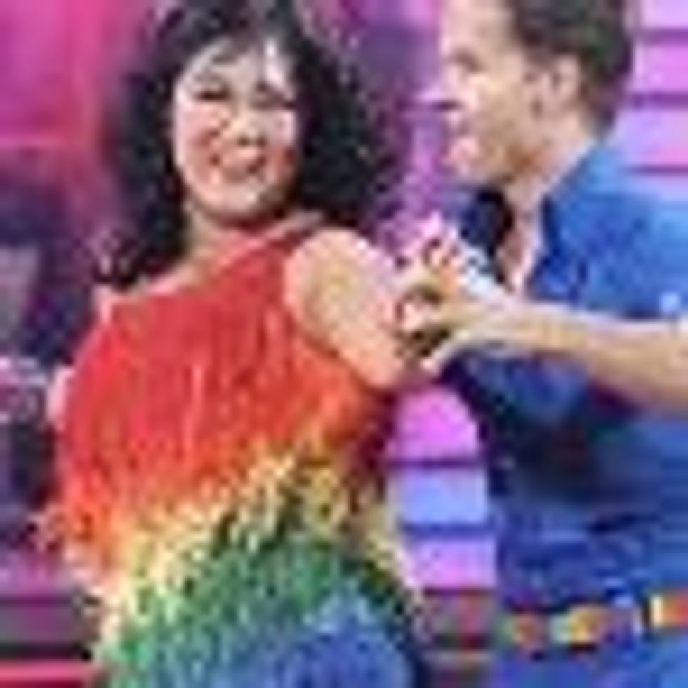 Margaret Cho Booted from DWTS for Gay Rainbow Dress?