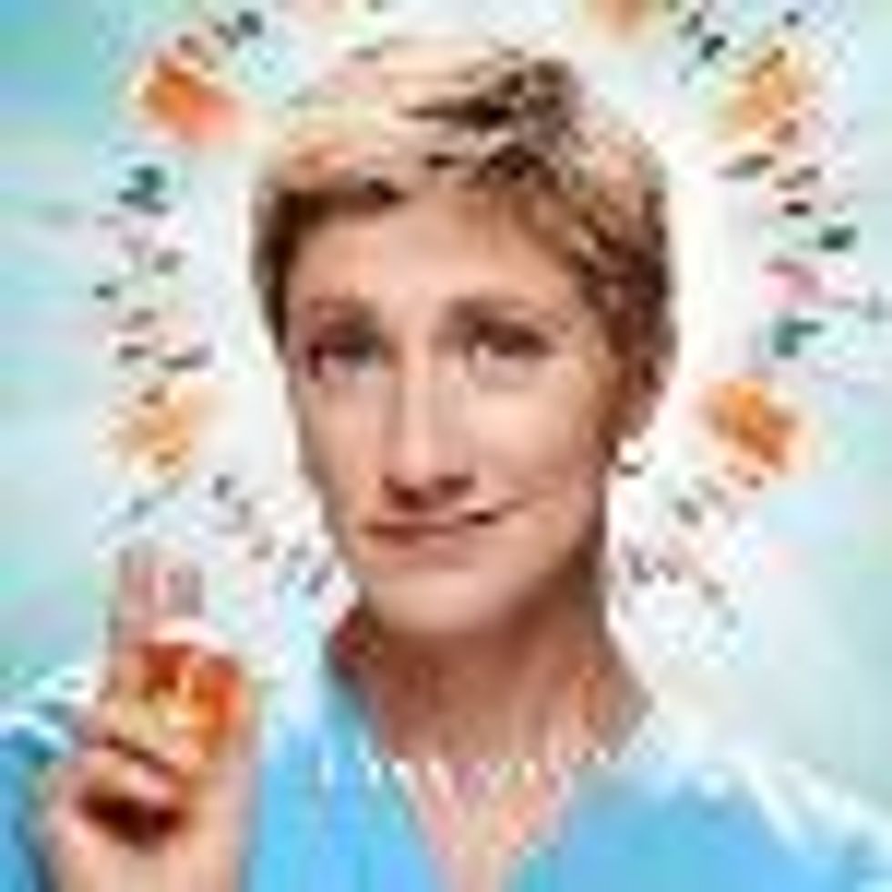 Must See Lesbian TV: Edie Falco in Season 2 of Nurse Jackie