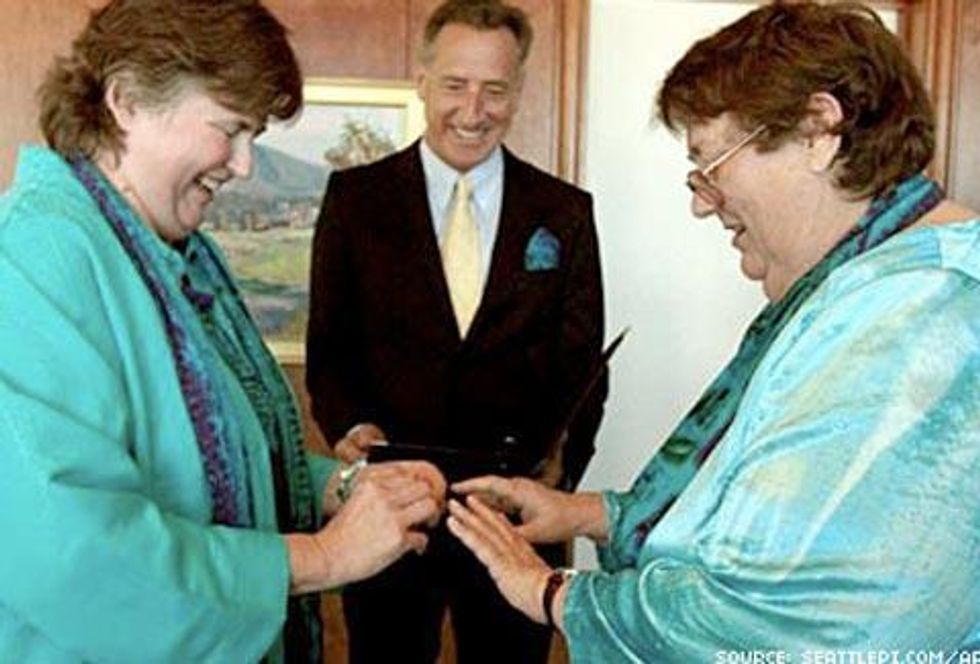 Hey Scotus Are You Going To Tell Us These Lesbians Aren T Married