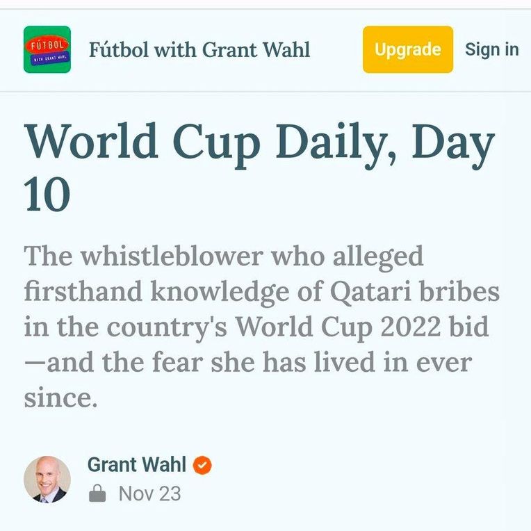 Sportswriter Grant Wahl dies covering the World Cup in Qatar : NPR