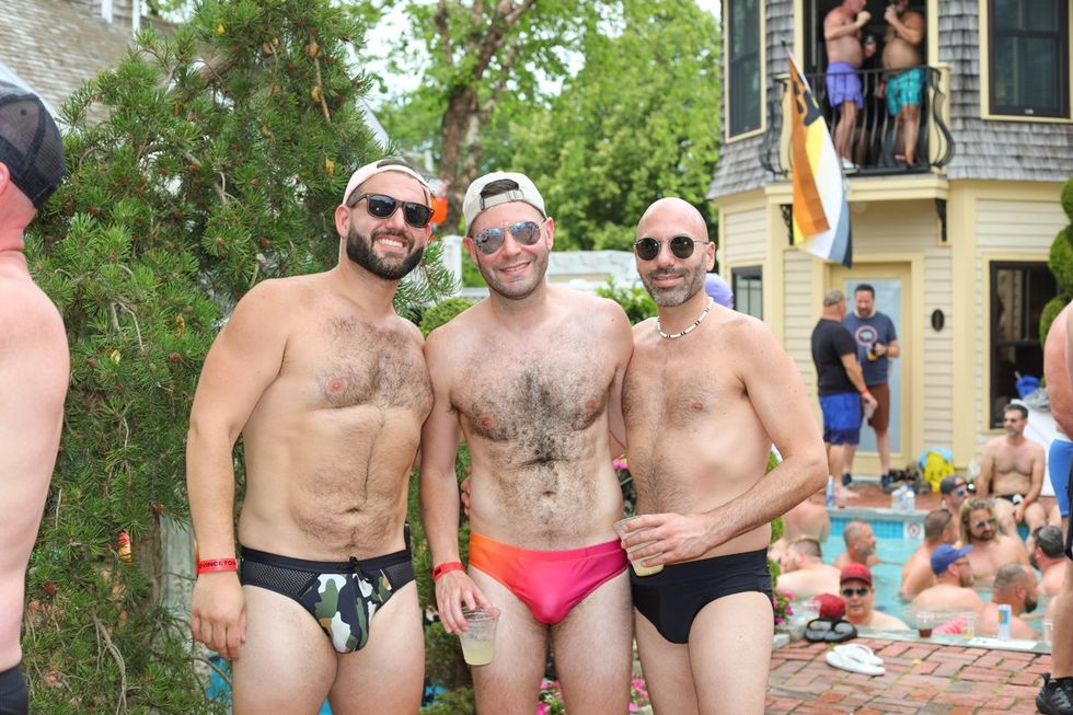 31 Hot Pics From Provincetown Bear Week's Weiner Roast & Pool Party