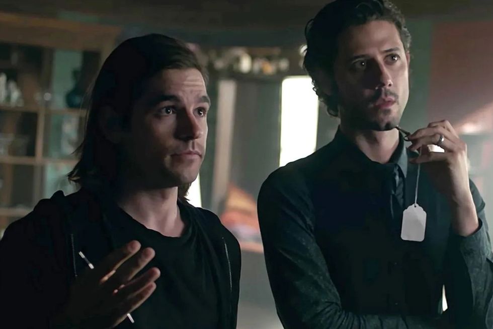 Jason Ralph and Hale Appleman