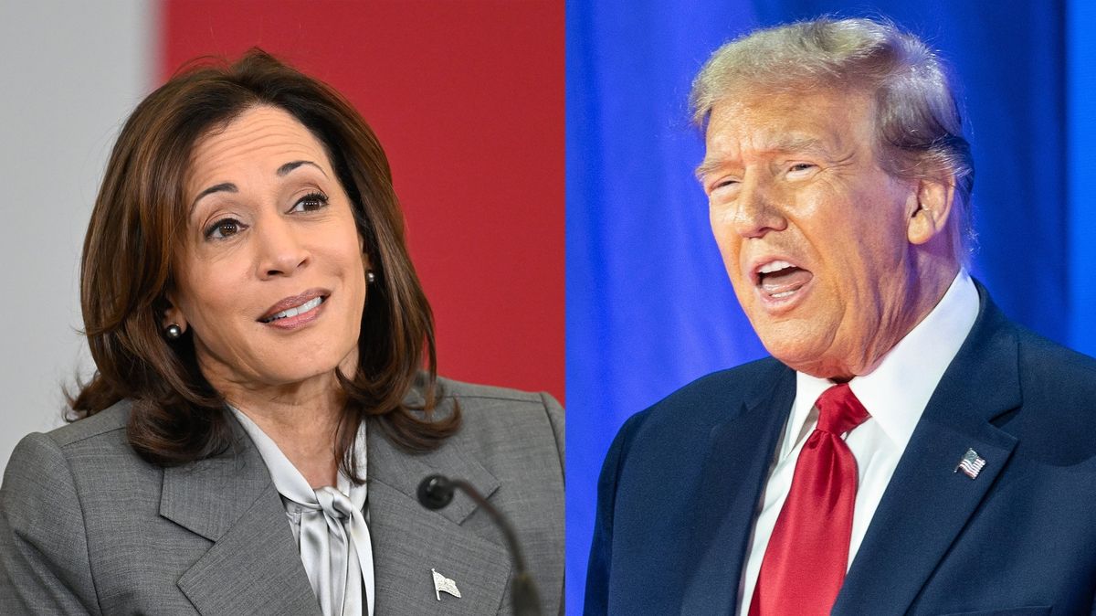 Kamala Harris and Donald Trump