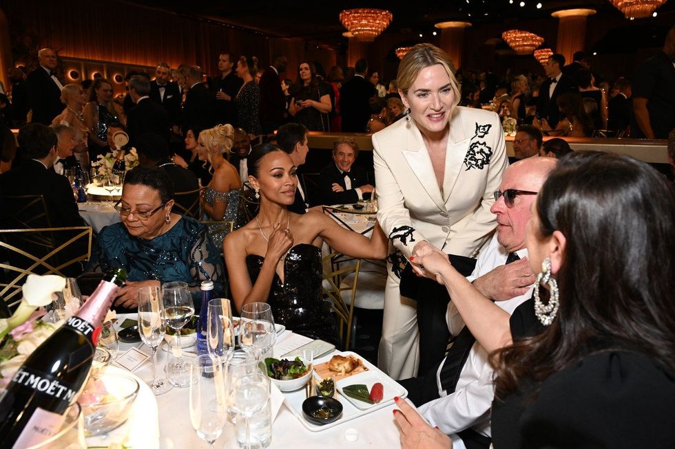 Kate Winslet and Zoe Saldana