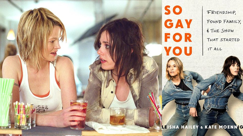 L Word Alice Leisha Hailey Shane Kate Moennig new book cover so gay for you