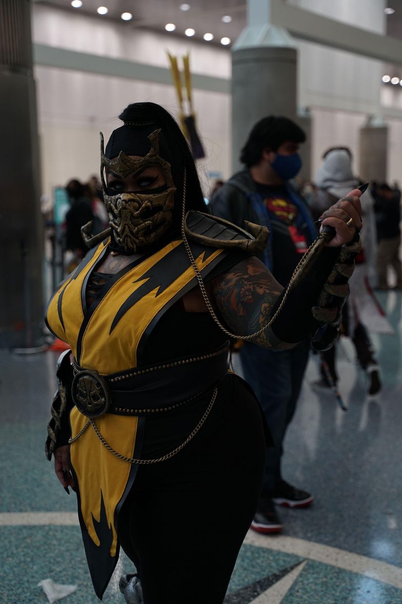 Cosplayers of LA Comic Con 2021 - Samurai Josh