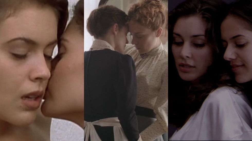 Lesbian sex scenes on tubi: Embrace of the Vampire; Lizzie; I Can’t Think Straight 