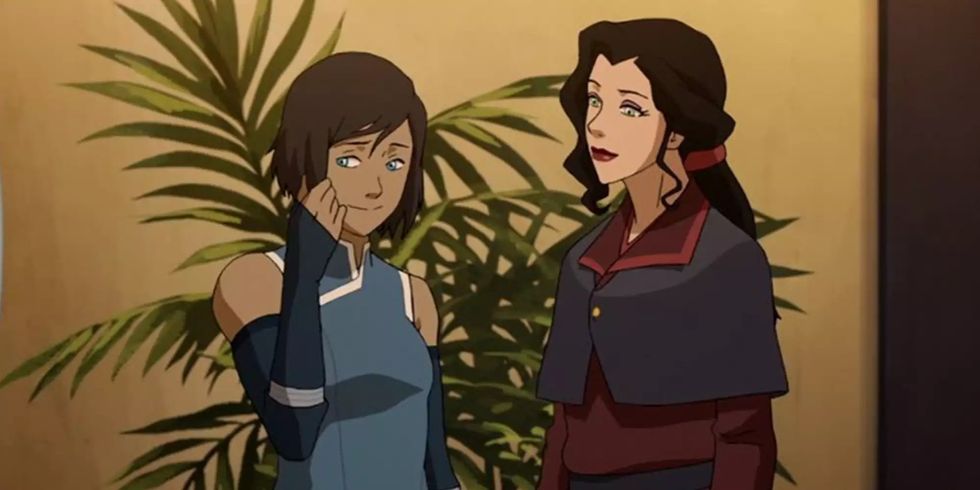 lesbian tv and movies on netflix: avatar legend of korra