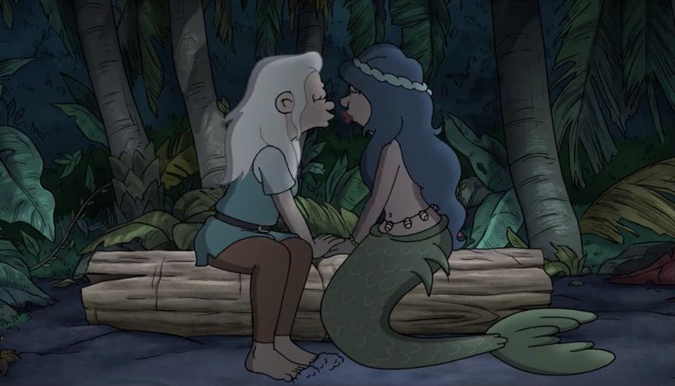 lesbian tv and movies on netflix: disenchantment