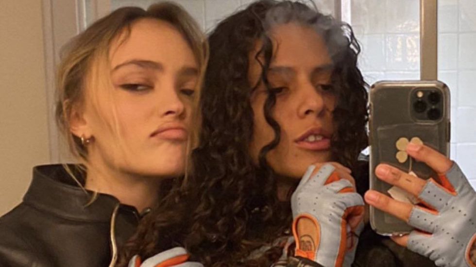 LilyRose Depp Goes Instagram Official With Her Rapper Girlfriend