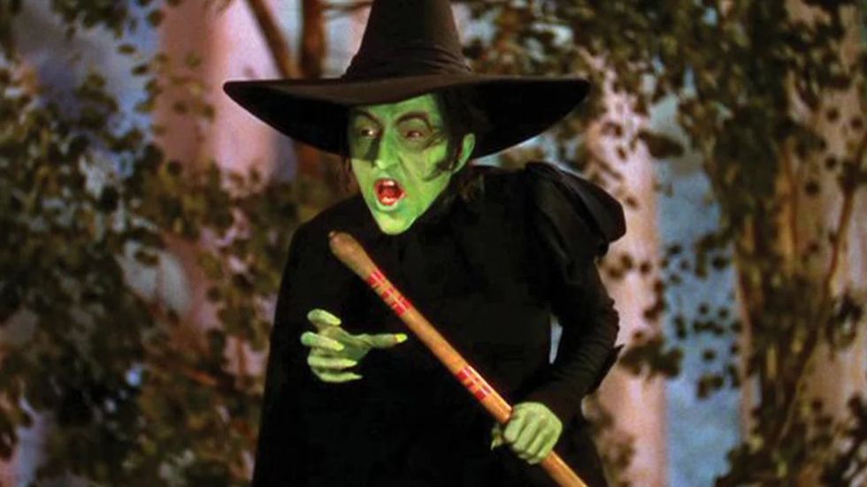 Margaret Hamilton Wicked Witch of the West Wizard of Oz movie still